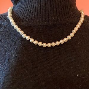 Vintage high quality faux pearls approx 18”